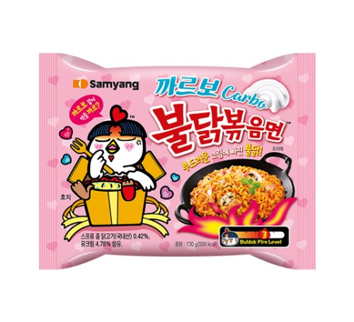 삼양식품 까르보 불닭볶음면 130g 32개입 1박스