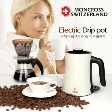 [스위스 몽크로스] 드립 주전자 0.6L, EGK-MSED7000(화이트,블랙 택1)