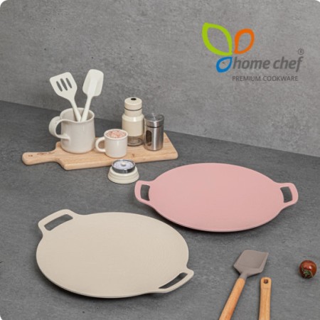 [홈셰프] 파르페 IH칼라그리들30CM 2종(핑크,아이보리), hc1102PI
