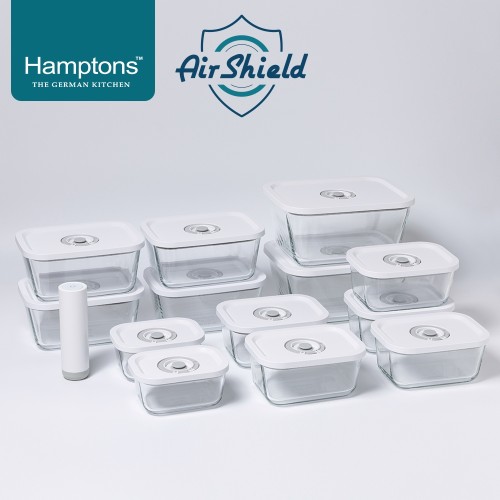 [Hamptons] 햄튼 에어실드 원터치 진공 밀폐용기세트(27P)-G