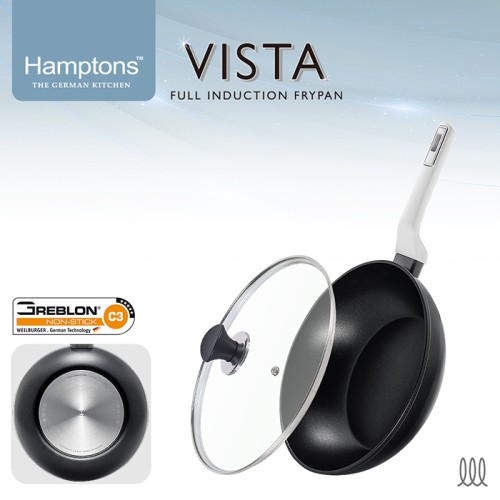 [Hamptons] 햄튼 비스타 풀인덕션 C3코팅 궁중팬 28+유리커버 HT-VST-8W8G