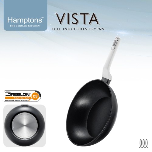 [Hamptons] 햄튼 비스타 풀인덕션 C3코팅 궁중팬 28cm HT-VST-28W