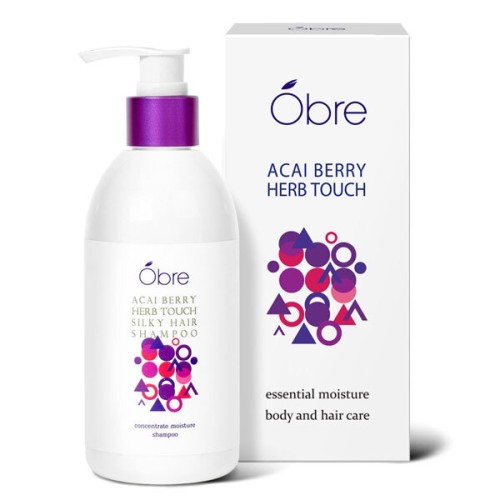 [오일리아] 오브레 아사이베리 허브터치 실키 헤어샴푸 300ml, OSD03