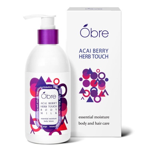 [오일리아] 오브레 아사이베리 허브터치 바디밀크(바디로션) 300ml, OSD02
