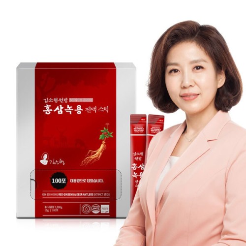 [김소형] 원방 홍삼녹용진액스틱 15g x 100포