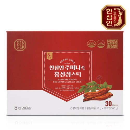 [한삼인] 주머니속 홍삼정스틱 10g x 30포