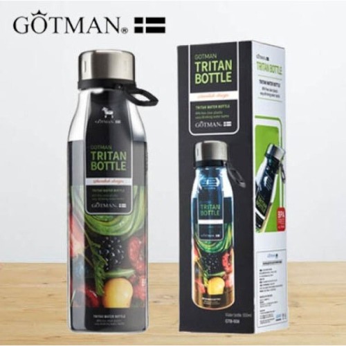 [고트만] 트라이탄 스텐캡 워터버틀 650ml, GTB-615