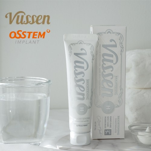 [VUSSEN] 뷰센 H 치약 (120g) 시림없는 브라이트닝 효과-어린이,임산부 사용가능