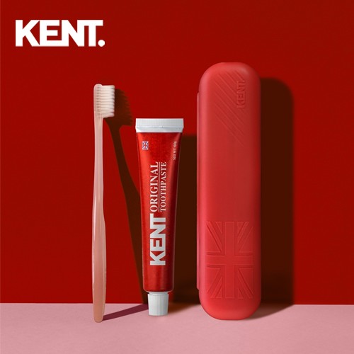 [KENT] 켄트 휴대용 칫솔+치약세트 (오리지널)
