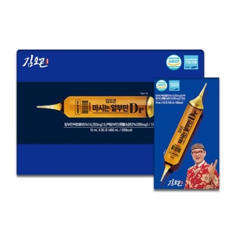 김오곤 마시는 알부민 Dr 15ml x 30포