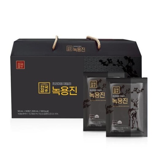[한국삼] 프리미엄 데일리 녹용진 50ml x 30포