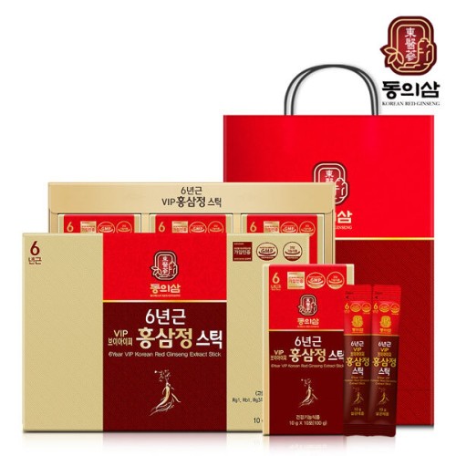동의삼 6년근 VIP 홍삼정스틱 10g x 30포