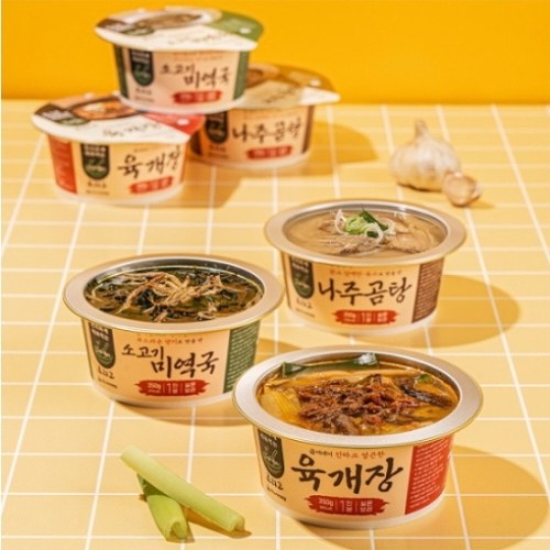 [조리고] 나주곰탕 6EA 육개장 6EA 밀키트 혼합 세트