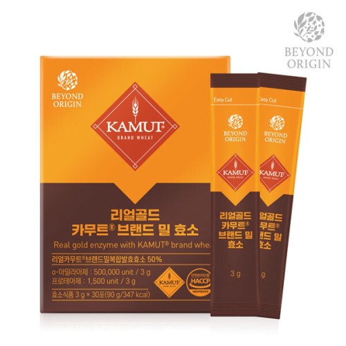 [비욘드오리진] 리얼골드카무트브랜드밀효소 3g x 30포
