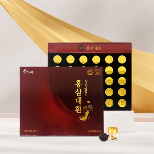 김소형 정성담은 홍삼대환 3.75g x 30환(쇼핑백포함)