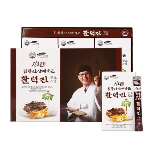 김오곤 침향산삼배양근 활력진 골드스틱 15g x 30포