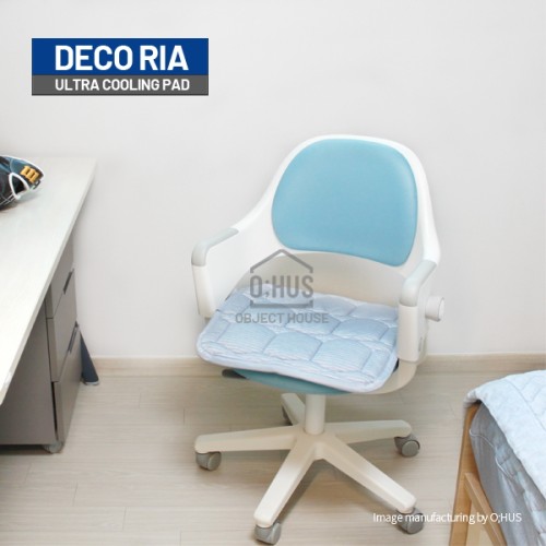 [DECO RIA] 울트라쿨링 냉감소재 3D 메쉬 쿨매트 쿨패드 방석형 45X45cm 2개세트