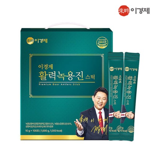 이경제 활력녹용진 스틱 10g x 100포