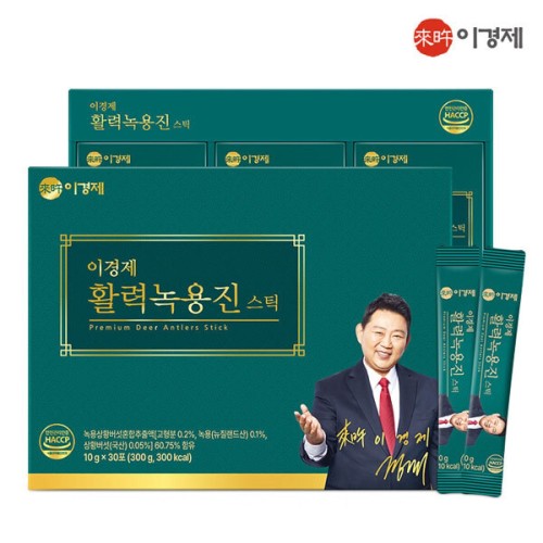 이경제 활력녹용진 스틱 10g x 30포