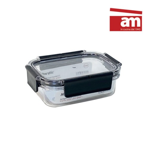[am] 이태리 노르딕 사각 밀폐용기 400ml, NM-400