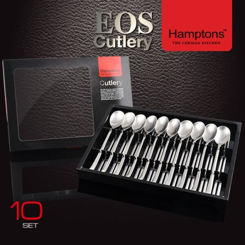 [Hamptons] 독일 햄튼 EOS 수저세트(유광) 10P, HTECU-10P