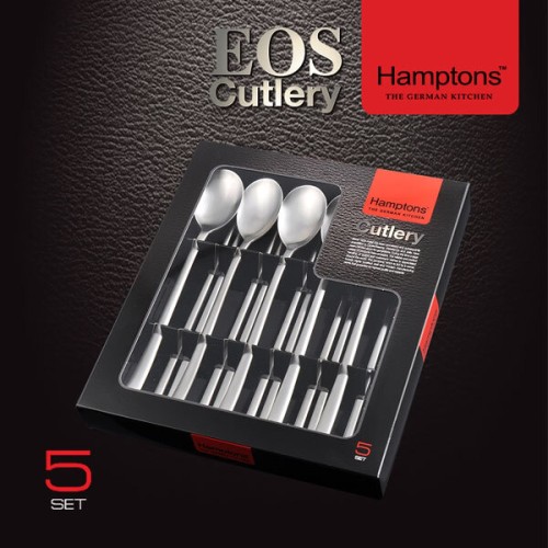 [Hamptons] 독일 햄튼 EOS 수저세트(유광) 5P, HTECU-5P