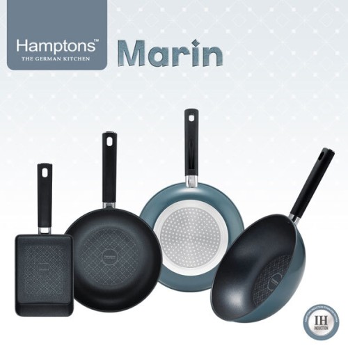 [Hamptons] 햄튼 마린(Marin) 인덕션 후라이팬 4종 A세트, HTMR-8SF4F6F6W