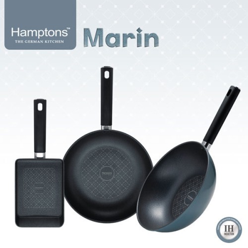 [Hamptons] 햄튼 마린(Marin) 인덕션 후라이팬 3종 C세트, HTMR-8SF6F6W