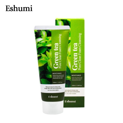 [Eshumi] 애슈미 녹차 모공 정화 폼클렌징 100ml x 6개