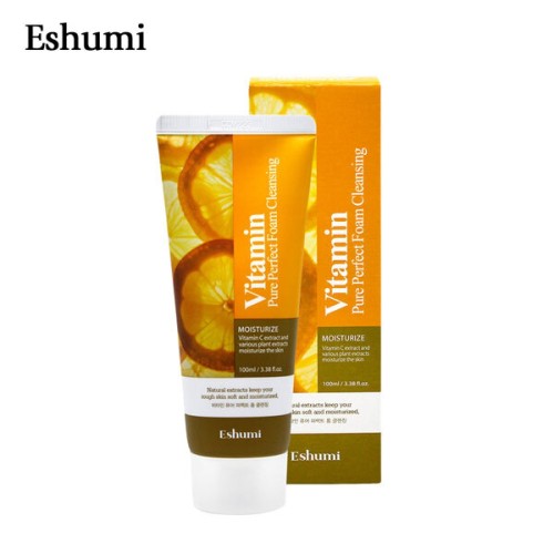 [Eshumi] 애슈미 비타민 퓨어 퍼펙트 폼클렌징 100ml x 6개