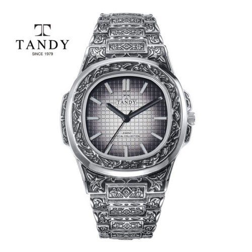 [TANDY] 탠디시계 인그레이빙 라인 T-6295 WH
