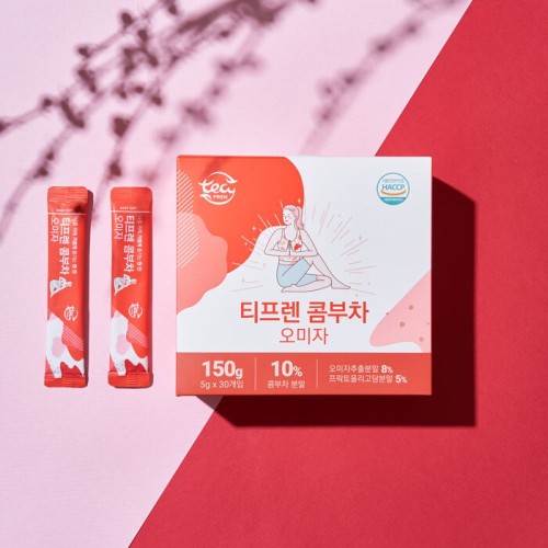 [티프렌] 콤부차 오미자 5g*30개입