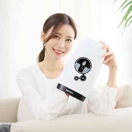 [메디니스] 휴먼터치 핸드케어 온열 손 마사지기, MVP-7790