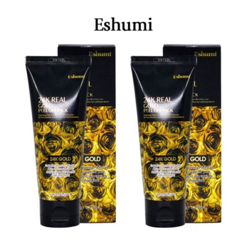[Eshumi] 애슈미 24K 리얼 골드 필오프팩 100ml X 2개