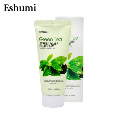[Eshumi] 애슈미 녹차 스트레스 릴리프 핸드크림 100ml x 10개