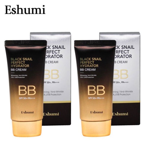 [Eshumi] 애슈미 블랙 스네일 퍼펙트 하이드레이터 비비크림 1+1