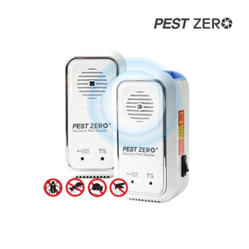 [PESTZERO] 해충퇴치기 (고급형) 홈키퍼 겸용 모기 바퀴 개미 각종해충