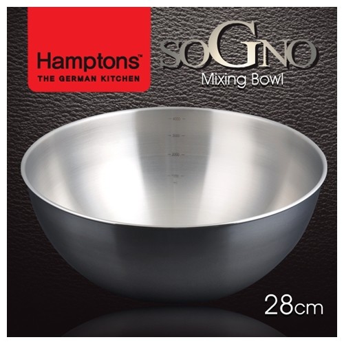 [Hamptons] 독일 햄튼 소노 스텐레스 믹싱볼 28cm, HSM-28CM