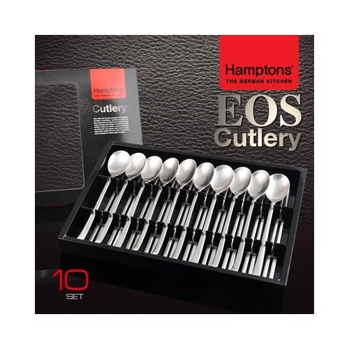 [Hamptons] 독일 햄튼 EOS 사틴 수저세트 10P, HTEC-10P