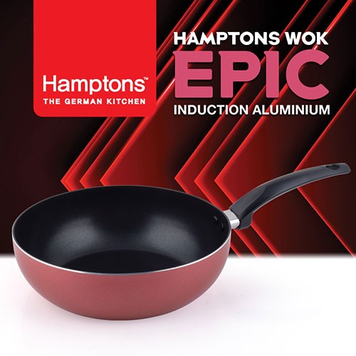 [Hamptons] 독일 햄튼 에픽 인덕션 다이아몬드 궁중팬 28CM, HTE-28W
