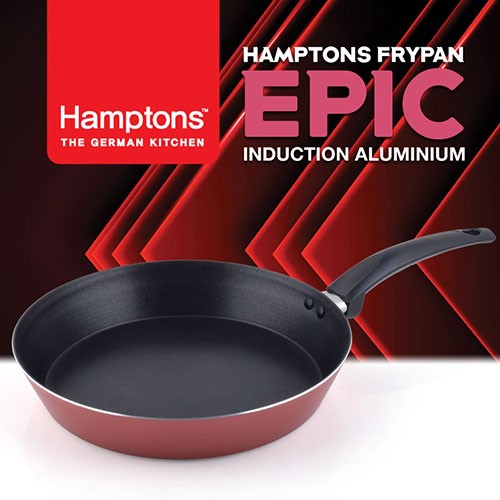 [Hamptons] 독일 햄튼 에픽 인덕션 다이아몬드 후라이팬 28CM, HTE-28F