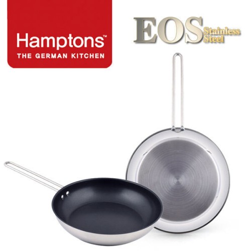 [Hamptons] 독일 햄튼 EOS 스텐 인덕션 코팅 후라이팬 2종세트 C(26,28후라이팬), HTEF-6F8F