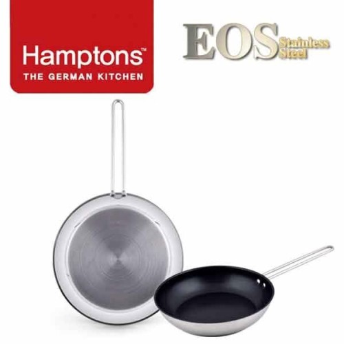 [Hamptons] 독일 햄튼 EOS 스텐 인덕션 코팅 후라이팬 2종세트 A(22,26후라이팬), HTEF-2F6F