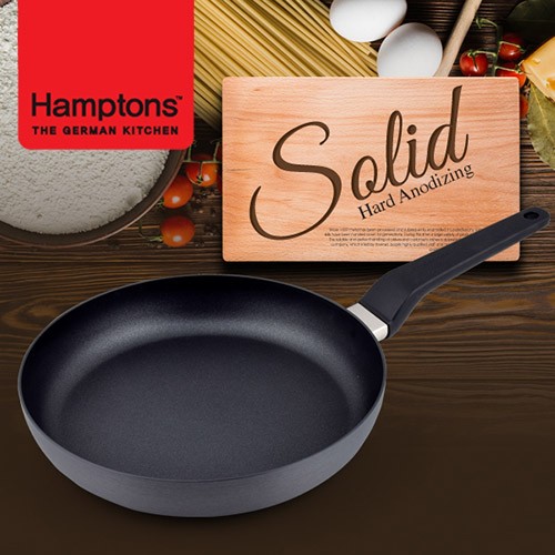[Hamptons] 독일 햄튼 솔리드 하드아노다이징 후라이팬 28CM, HHA-28F