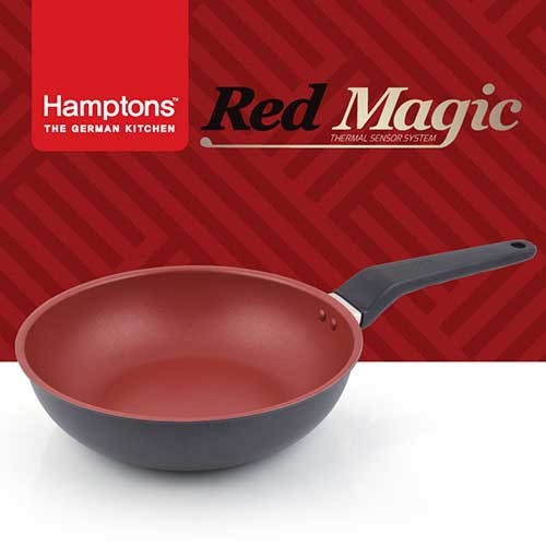 [Hamptons] 독일 햄튼 레드매직 인덕션 궁중팬 24CM, HTR-24W