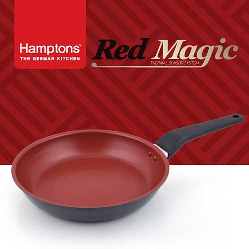 [Hamptons] 독일 햄튼 레드매직 인덕션 후라이팬 24CM, HTR-24F