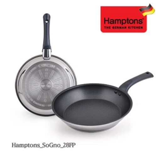 [Hamptons] 독일 햄튼 소노 스텐 인덕션 28cm후라이팬, HTS-28F