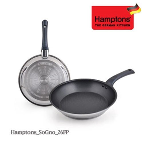 [Hamptons] 독일 햄튼 소노 스텐 인덕션 26cm후라이팬, HTS-26F