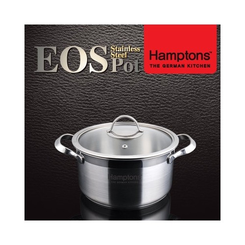 [Hamptons] 독일 햄튼 EOS 인덕션 3중 바닥 냄비 (18cm양수), HEOS-18P