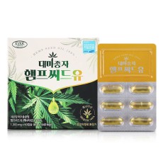 [에버그린] 대마종자 햄프씨드유 1,000mg x 60캡슐